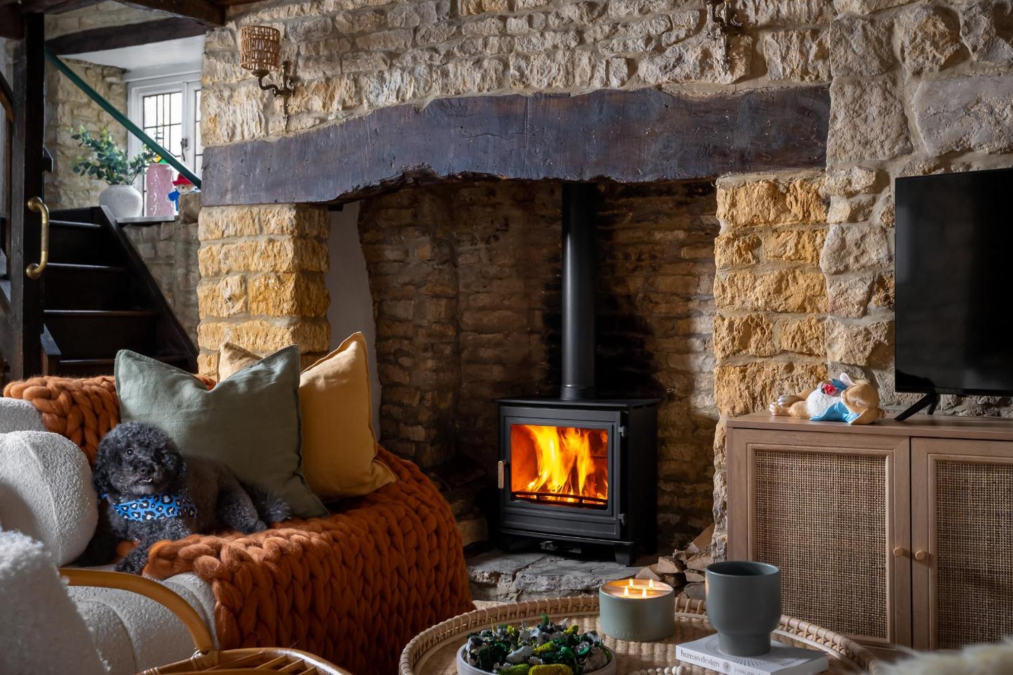 Bourton Scandi Chic Authentic Cottage Bagian luar foto