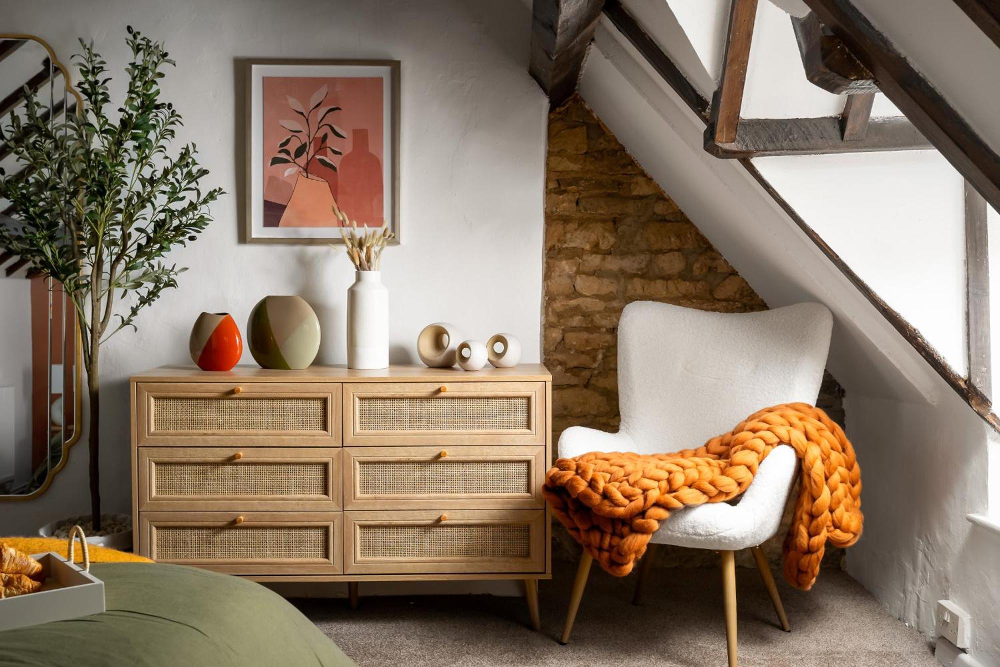 Bourton Scandi Chic Authentic Cottage Bagian luar foto
